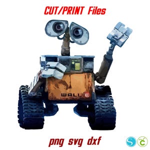 Wall-e Png, Wall-e Svg, Wall-e Shirt diy Svg, Wall-e Birthday, Wall-e Cricut, Wall-e Clipart Png, Wall-e Silhouette, Wall e, Wall-e Art Svg