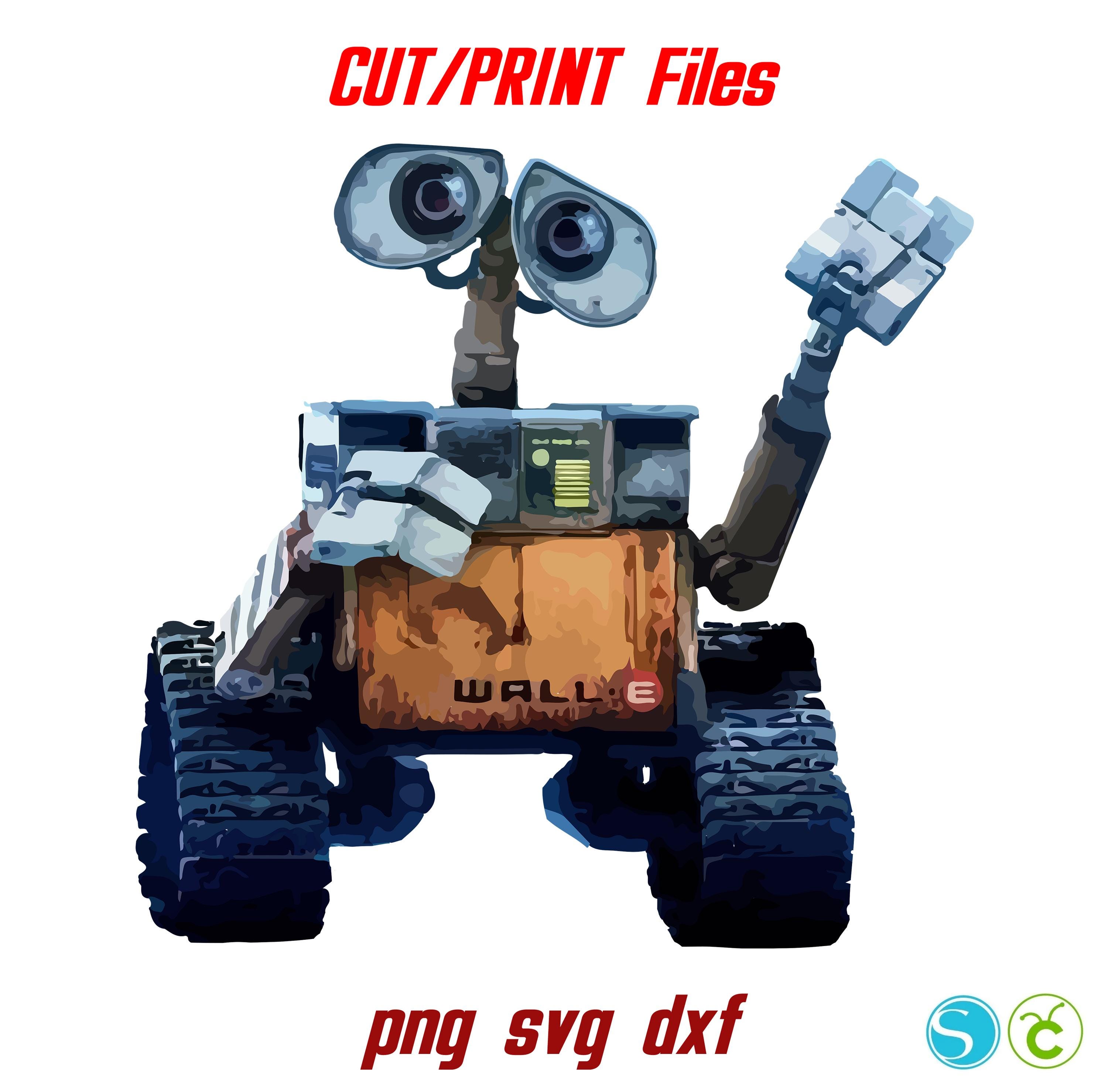 Wall-e Png, Wall-e Svg, Wall-e Shirt Diy Svg, Wall-e Birthday, Wall-e ...