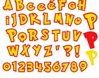 Anime Letters Svg Cricut Anime Font, Baby shirt Diy Baby Font Svg Layered Letters Svg Anime Svg Anime Cricut Letters Svg Birthday Shirt Diy