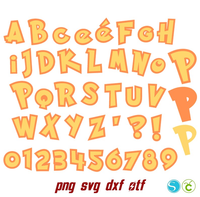 Anime Letters Svg Cricut Anime Font, Birthday Shirt Diy Baby Font Svg ...