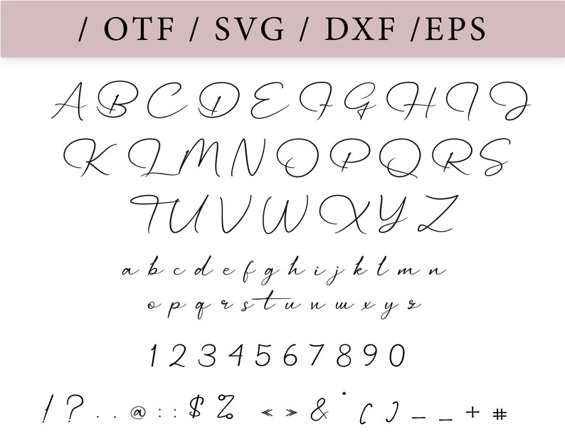 Cursive Font Otf Calligraphy Letters SVG Calligraphy Font Beauty Font ...