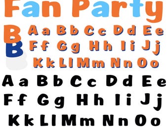 Birthday letters svg, Baby Letters Svg Layered, Baby font, Birthday Shirt Diy, SVG Letters Layered Cricut, Birthday font svg, kids font svg