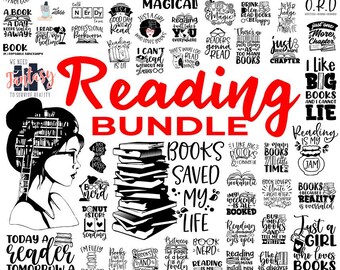 Reading Svg Bundle, Funny Reading Png, Reading Women Svg, Reading Quotes Svg Reading Cricut file, Reading Silhouette, Reading Shirt Svg File