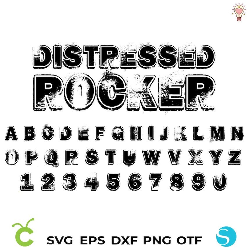 Rocks Font Bundle, Rock Letters SVG Cricut, Distressed Font Svg, Rock ...