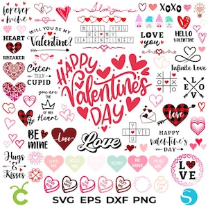 Love Svg Bundle, Valentine’s Day svg, Love Png, Valentines Day Png, Valentines Cricut svg, Valentines Silhouette, Heart Svg Valentines décor