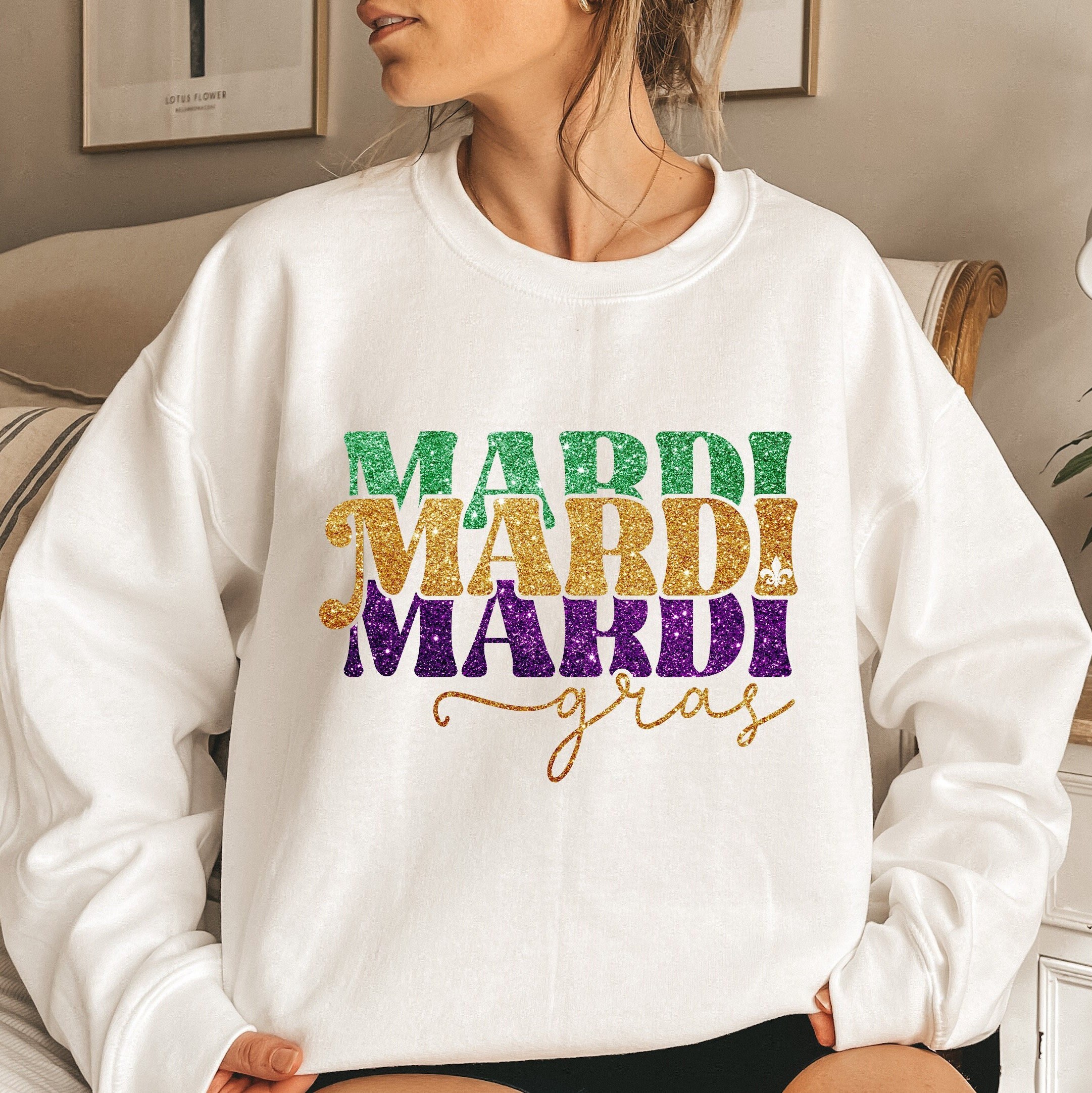 Mardi Gras Sweaters - Etsy
