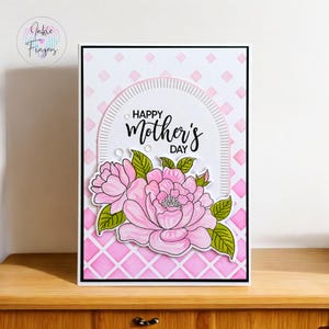 Mother's Day Card, Flowers for Mum, Handmade Happy Mothers Day Card | 002