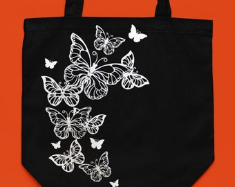 Tote Bags for Women With Zip and Pocket | Shoulder Bag for Shopping, Grocery, Office, Travel and Beach | Aesthetic Handbag For College Girls