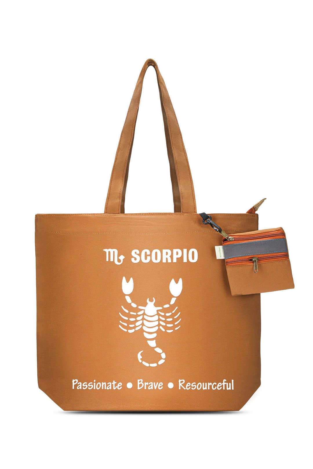 Ecofriendly Cotton Tote Bags With Zip Reusable Shopping Bag Etsy