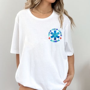 Registered Nurse Shirt for Women, RN TShirt for Registered Nurse, Nursing Shirt for Nurse, Gift for Registered Nurse, RN Graduation Gift