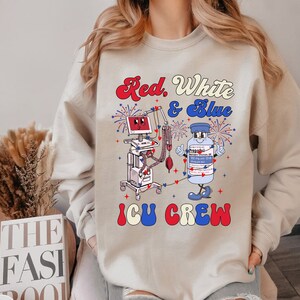 Retro ICU Nurse 4th Of July Shirt, Respiratory Therapist Vday Shirt, Micu Picu Cvicu Rn Independence Day Shirt,RT Critical Care Sticu Gift