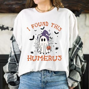 I Found This Humerus Halloween Shirt Gift For Nurses, Funny Ghost Shirt, Cute Halloween Tshirt,Halloween Party Shirt,Nurse Tee