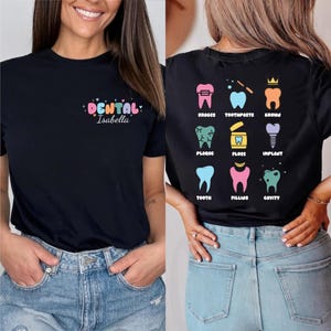 Custom Name Dentist Shirt, Funny Dental Tshirt, Dentist Gift Idea, Shirt Gift for Dentist, Dental Assistant Shirt, Dental Student Shirt