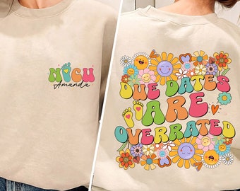 Personalized NICU Nurse Shirt: Neonatal ICU Gift