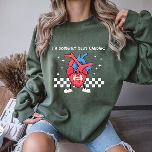 I&#39;m Doing My Best Cardiac Shirt, Nurses Tee, Nurse Apparel, Nurse Shirt, Nurse Gift, Nurse Humor,  Funny Nurse TShirt, Nurse Life