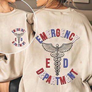 4th of July Custom Name ER Nurse Shirt, Patriotic Emergency Room Nurse Shirt, Emergency Department Nurse Shirt, ER Hospital Shirt