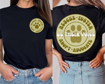 Camiseta de rescate animal, "Salvar animales es lo mío", regalo para amantes de los animales, derechos de los animales, regalo para adopción de mascotas