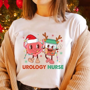 Christmas Urologist Shirt, Nephrologist Tshirt, Healthcare Worker, Nursing Students, Medical, CNA, Icu, Med Surg, Urology Doctor