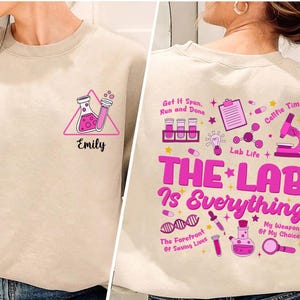 Custom Name Lab Week 2024 shirt, The Lab Is Everything Shirt, Med tech Shirt, Phlebotomy Week, Lab Gift, Phlebotomy Shirt, Lab Staff Shirt