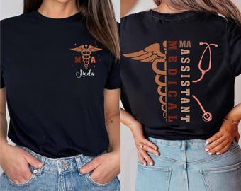 Custom Medical Assistant Shirt, In My Medical Assistant Era Shirt, CMA Shirt, Nursing Assistant, Nurse Healthcare Shirt, Medical School Gift