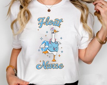 Float Nurse Shirt, Emergency Department Shirt, Registered Silly Goose Shirt, Nursing Student Shirt, Summer Nurse Shirt, Gift for Nursing