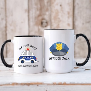 Police Officer Mug, New Police Officer Gifts Personalized, Police Academy Graduation Gift, Police Cop Funny, Law Enforcement Mug, Cop Gifts
