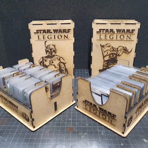 Organizer per carte Star Wars Legion, scatola per mazzi di prodotti DIGITAL