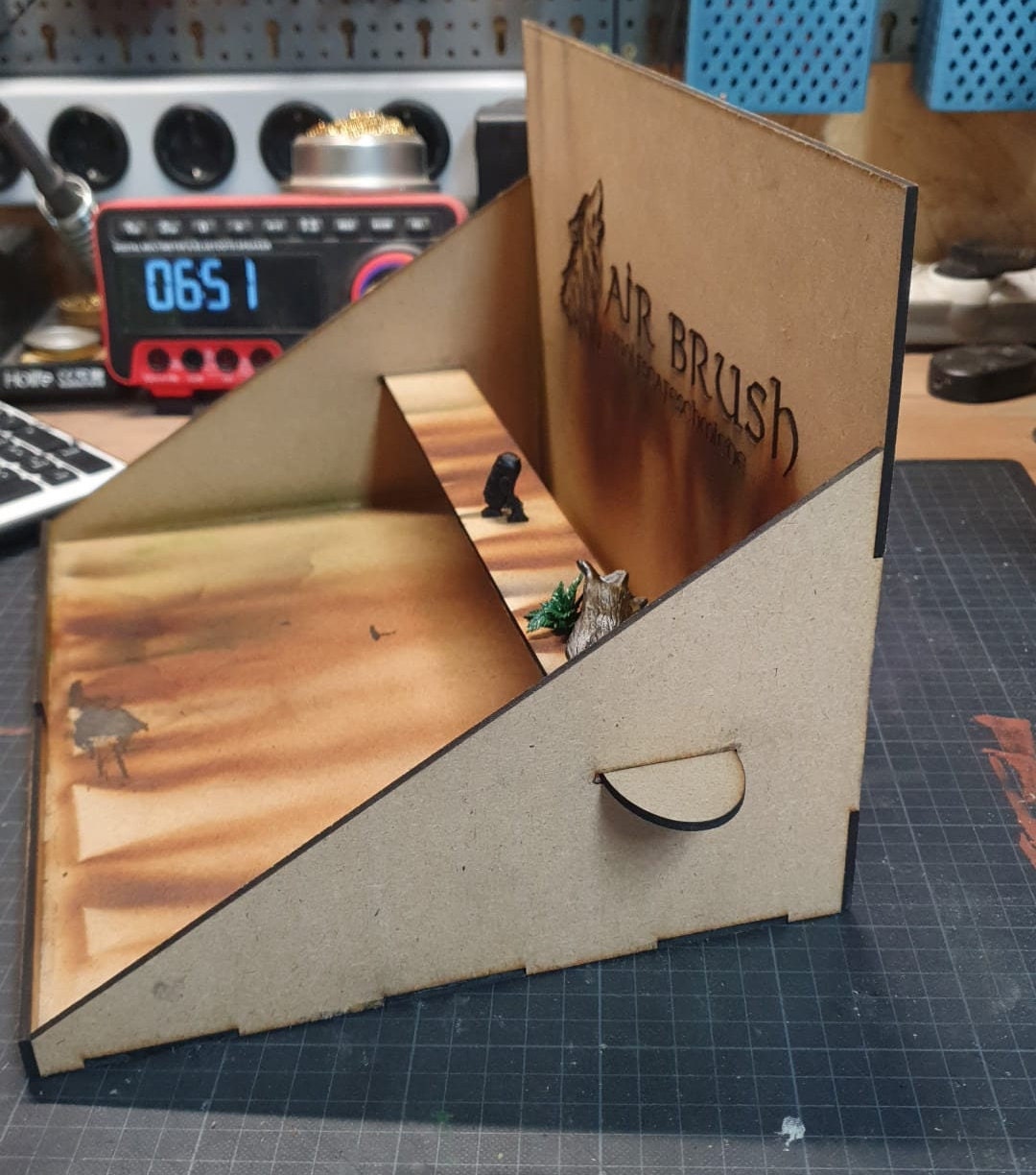 Laser Cut File Airbrush Chamber - Etsy