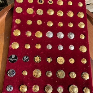 Military buttons and others- Army , civil , Royal Household ,Royal Navy, Scots Guards, RAF