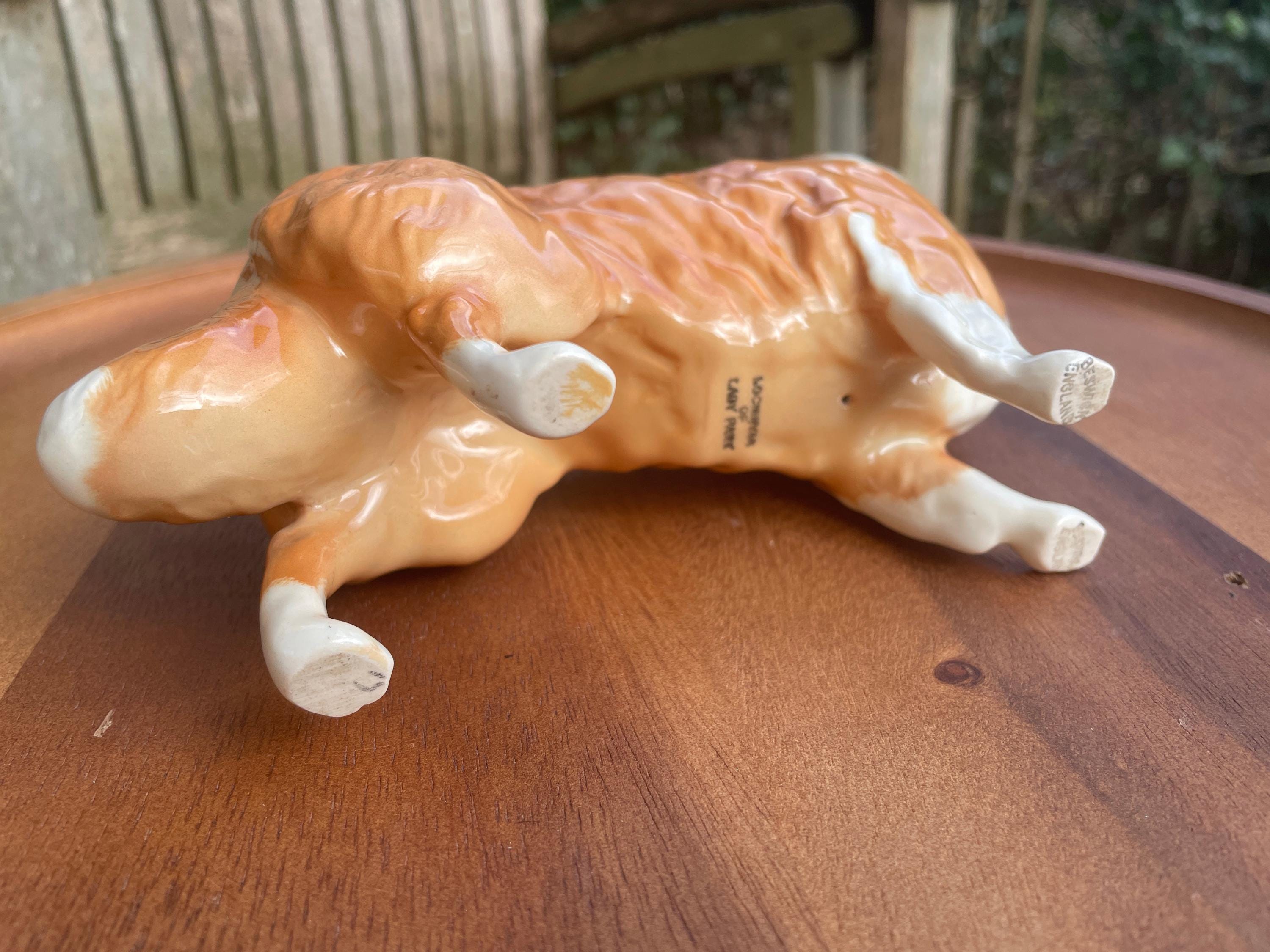 Beswick Rough Collie Figurine, Champion Lochinvar Lady Park