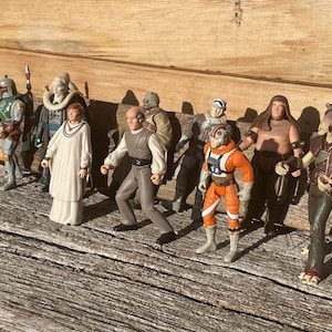 Star Wars - Collection of 90&#39;s Lucas Films Kenner STAR WARS Toy Figures