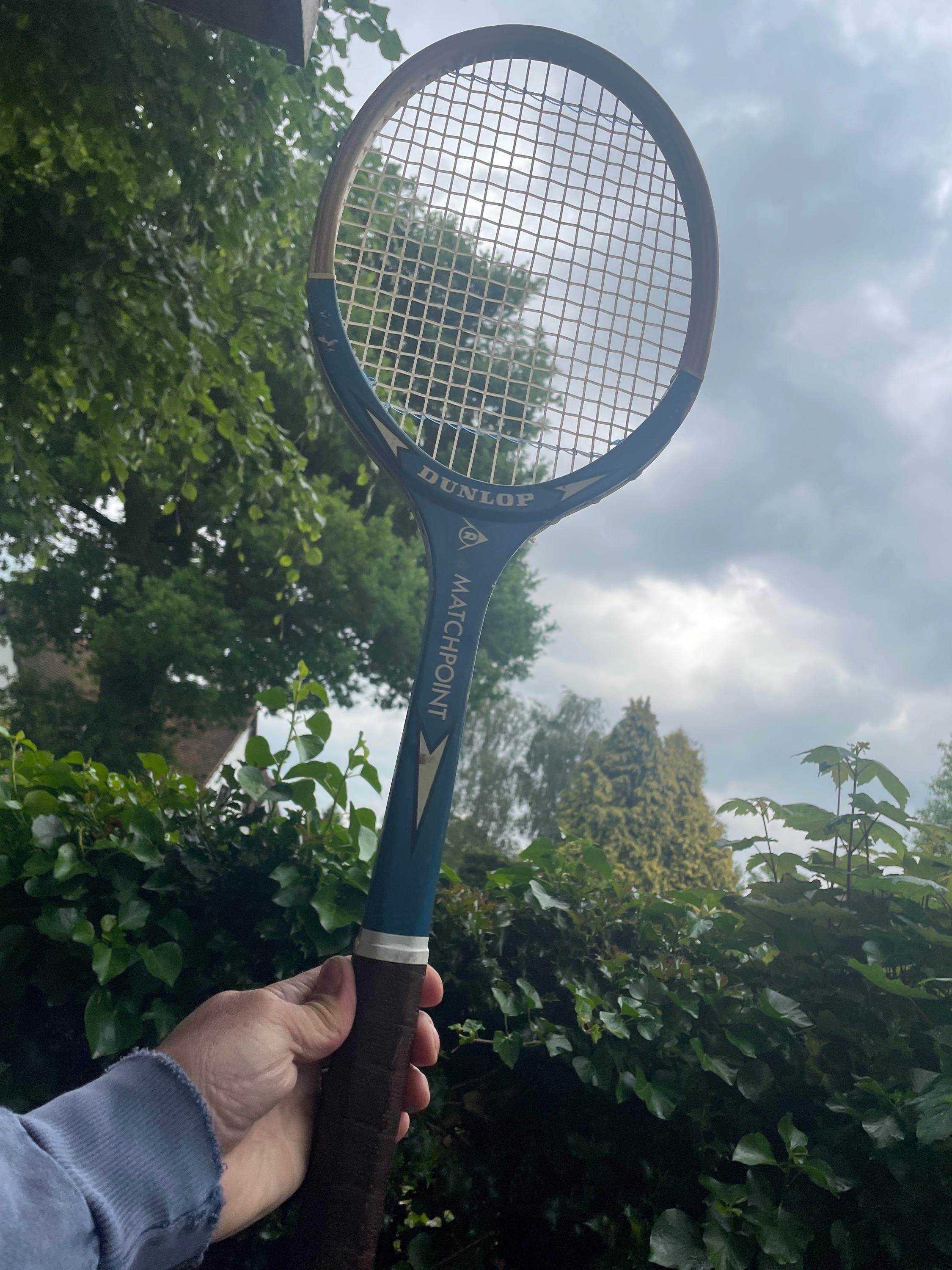 Raquette De Tennis Vintage Dunlop Matchpoint Light Avec Press