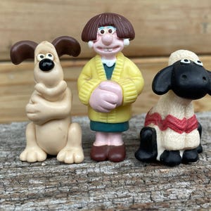 Wallace und Gromit - Gromit, Shaun das Schaf und Wendoline Figurensammlung
