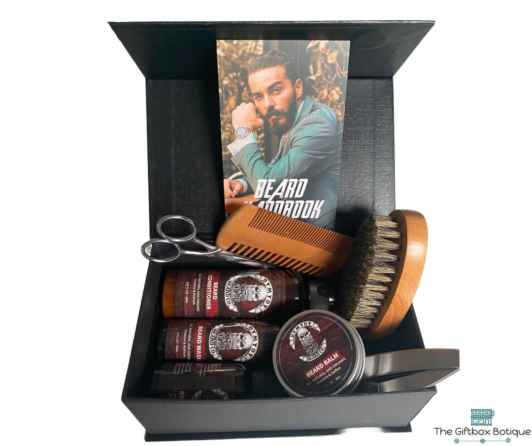 Complete 11 Piece Beard & Mustache Grooming Kit Beard Serum Etsy