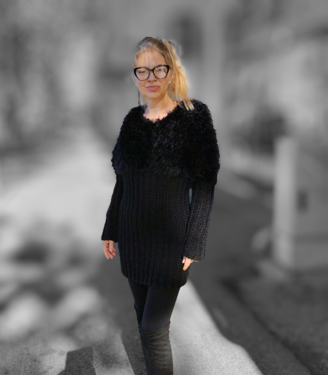 Merryn - Fluffy mohair jumper - Autumn fashion main image 1