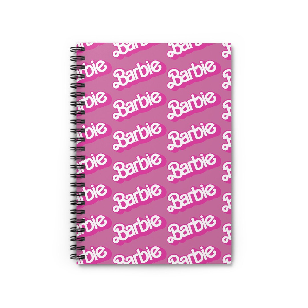 Barbie Notebook Pink Girls Notebook Back to School Girly - Etsy