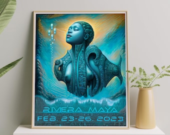 Phish Poster | Riviera Maya | February 23-26, 2023