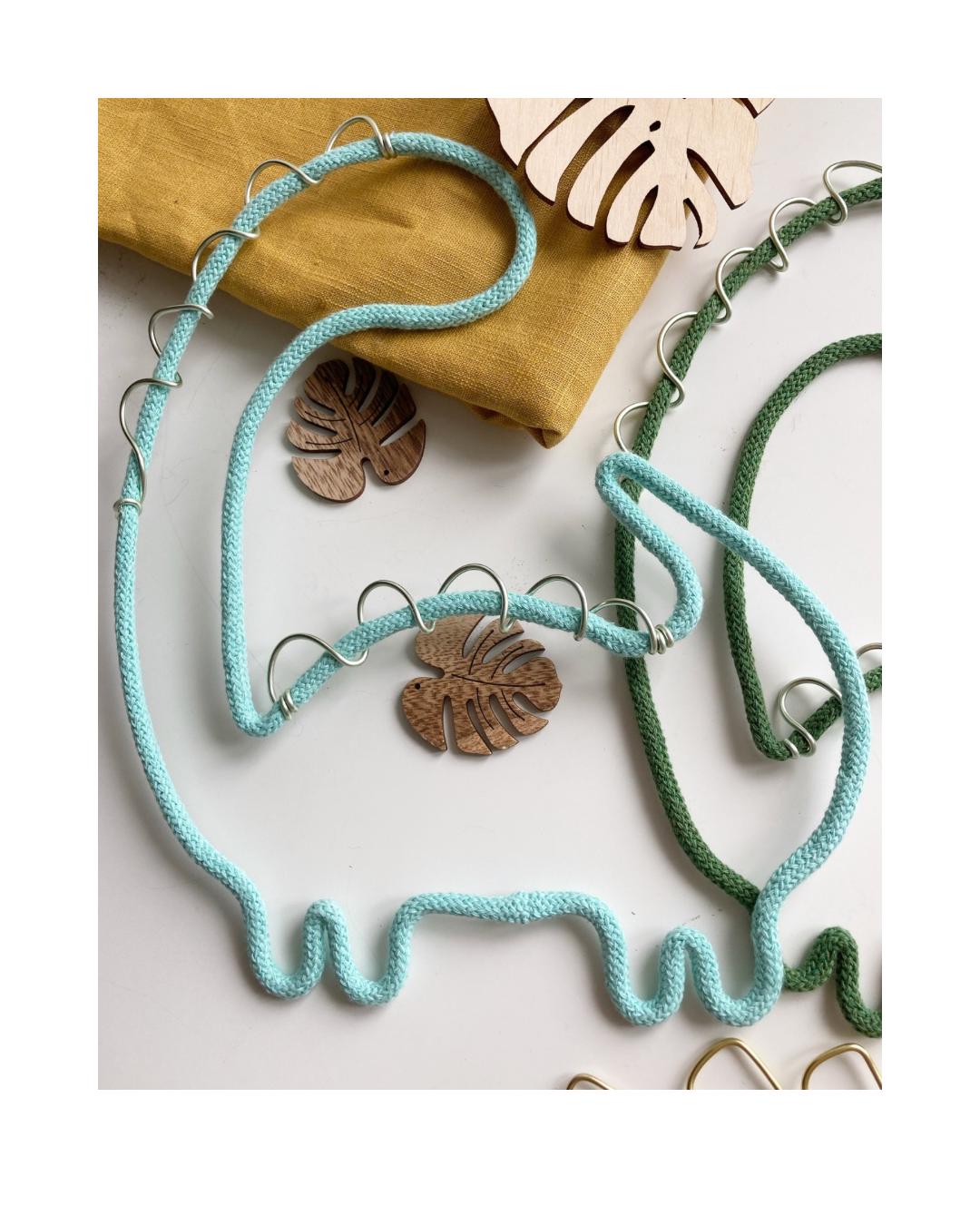Rope Wire Dinosaur for Kids Room, Baby Wild Nursery Decoration - Etsy