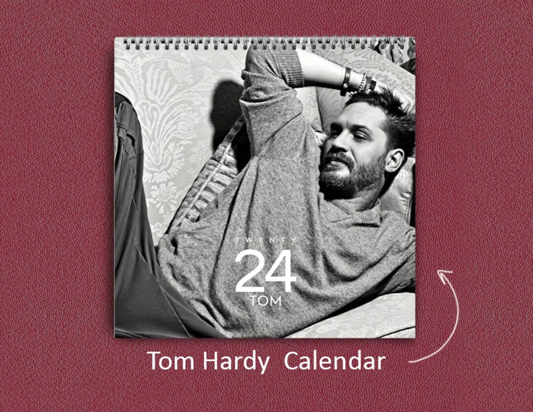 Tom Hardy Kalender 2024 Tom Hardy 2024 Celebrity Wandkalender