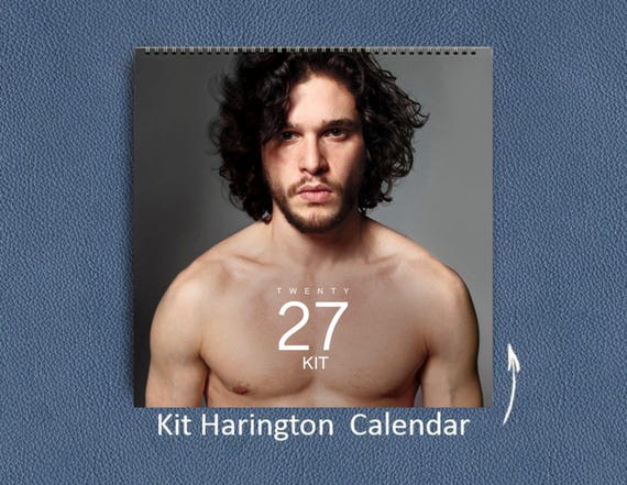 Kit Harington 2027 Wall Calendar: Celebrity Fan Gift