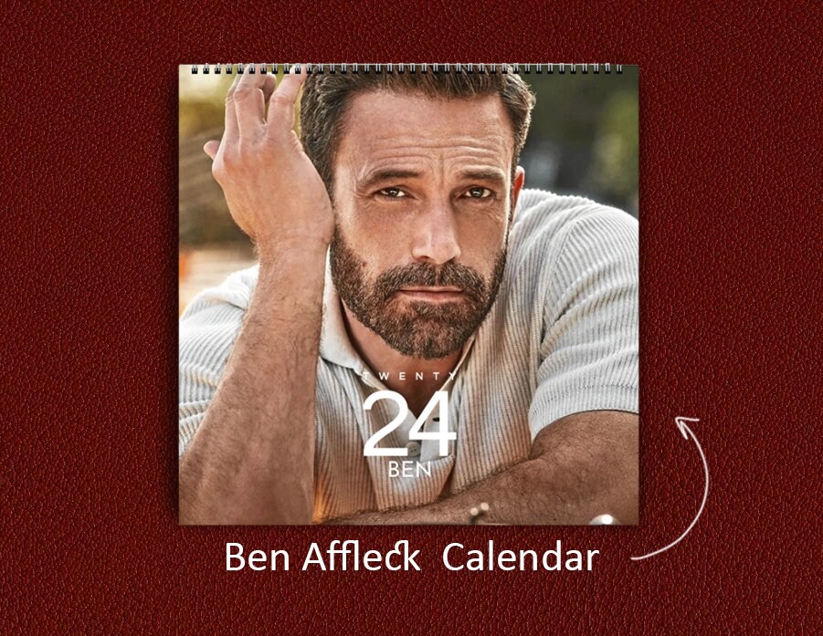 Ben Affleck Calendar 2025 Ben Affleck 2025 Celebrity Wall Calendar