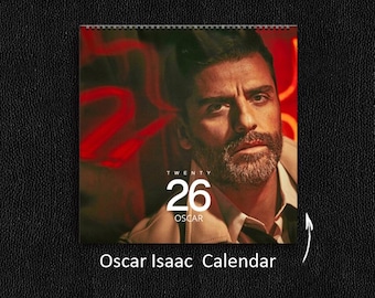 Calendario Oscar Isaac 2026: regalo per fan