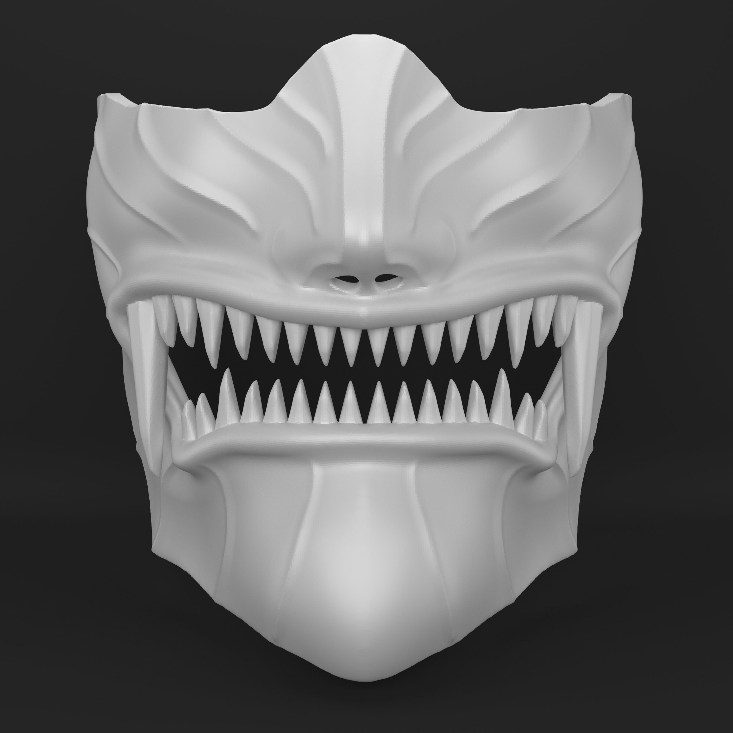 Samurai Masks 4 in 1 Bundle Oni Masks STL 3D Models Etsy