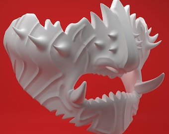 Samurai Oni Mask - Japanese Style - 3D Print File