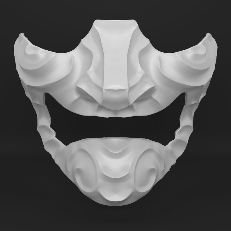 Samurai Masks 4 in 1 Bundle Oni Masks STL 3D Models Etsy Australia