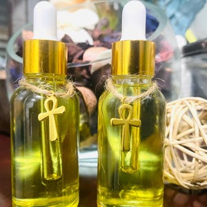 Egyptian Royal Musk Scented Body Oil: Floral Intention Oil, Auset&#39;s Blend