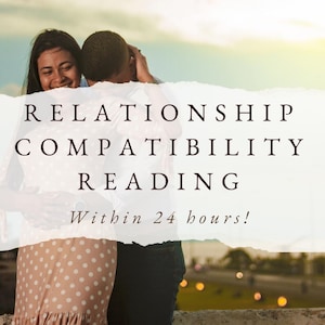 Tu RELACIÓN FUTURA* Lectura de compatibilidad amorosa* ¡¡¡100 % de precisión!!! Lectura el mismo día, lectura profunda sobre el amor y las relaciones ~ Numerología