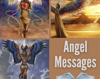 Lectura intuitiva de ángeles: Guía y nombre del ángel (dentro de 24 horas)