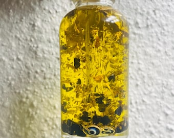 Aceite corporal Bastet para la protección contra el mal de ojo: Aceite de altar del antiguo Egipto