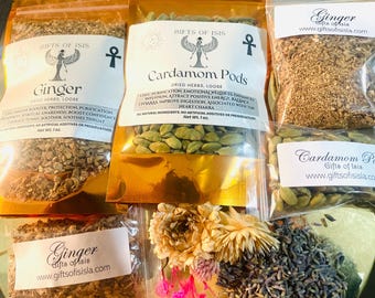 Hierbas orgánicas secas / Hierbas a granel / Té / Botica / Manualidades / Tinturas / Botánicos / Raíces / Semillas / Grado alimenticio / Hierbas variadas /